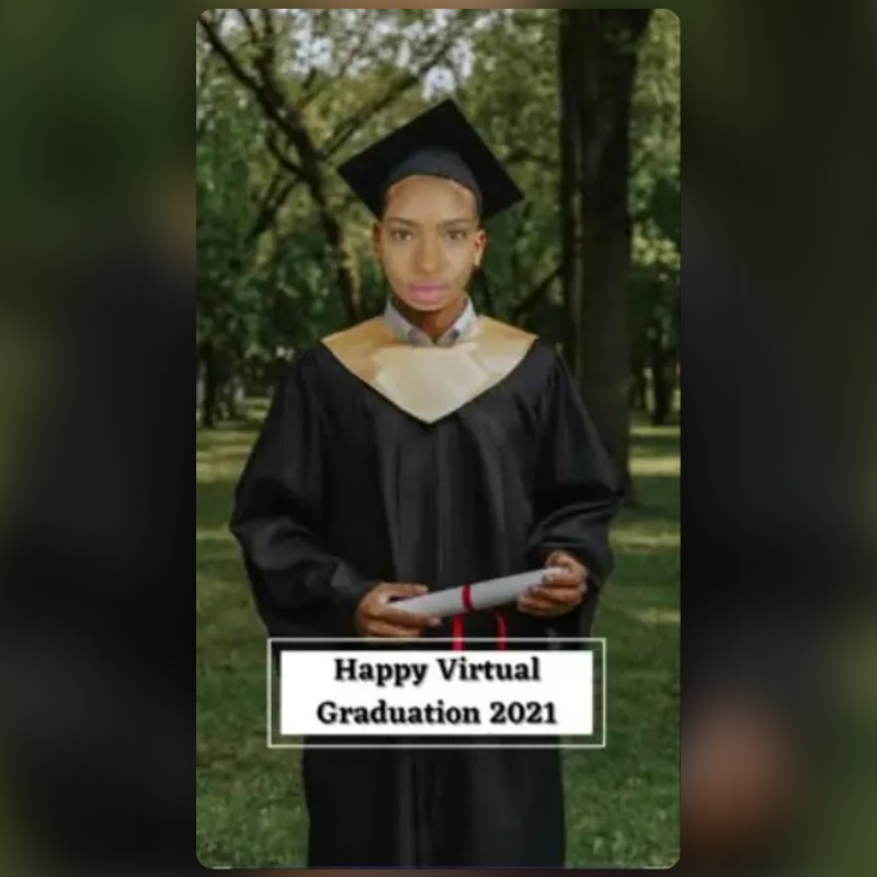 Graduation Lens by Purvasha Snapchat Lenses and Filters