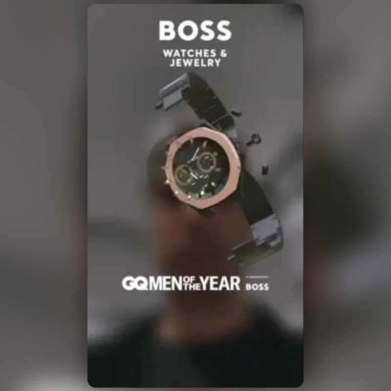 BOSS x GQ Lens by BOSS - Snapchat Lenses and Filters