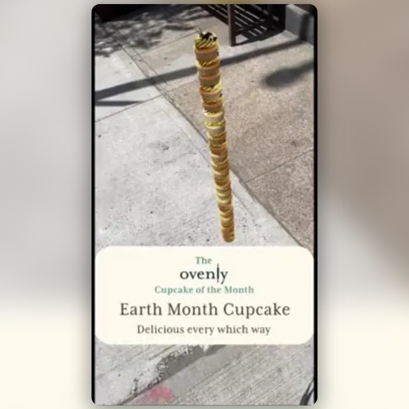 Ovenly Cupcakes Lens by Andrew Deutsch Snapchat Lenses and Filters