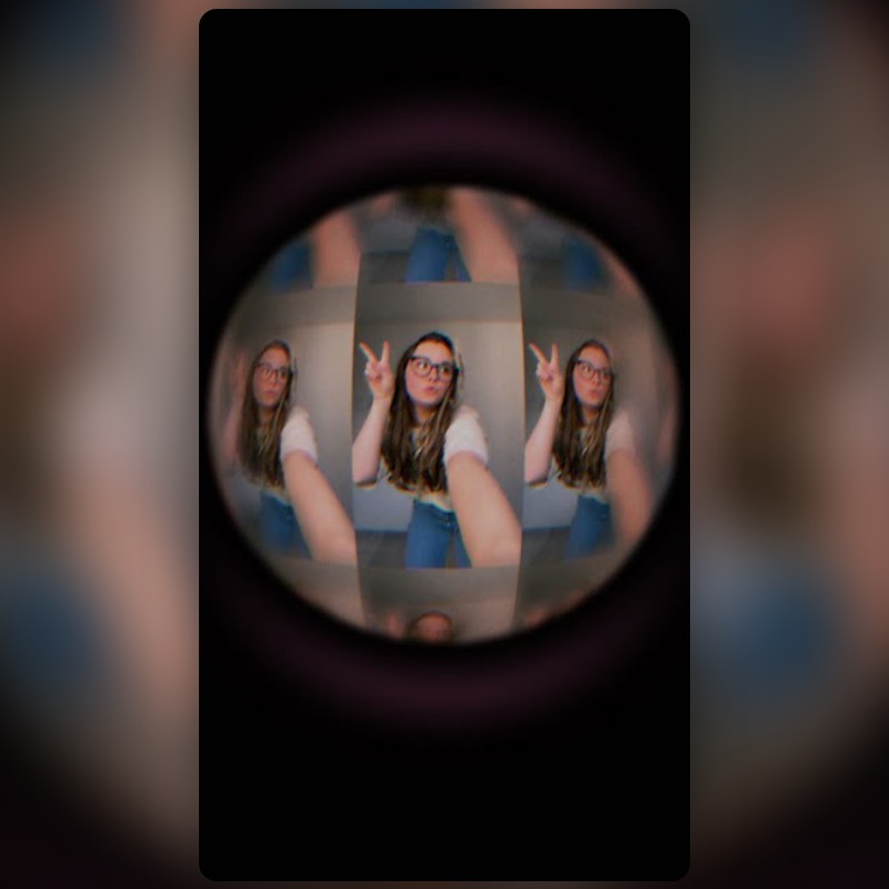 Snapchatが作成したMagnifying Frames 🔎フィルター | Snapchatレンズ