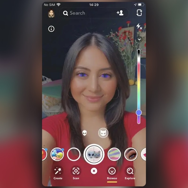 Realistic Eyes Lens By Snapchat Snapchat Lenses And Filters Realistic Eyes Lens By Snapchat Snapchat Lenses And Filters