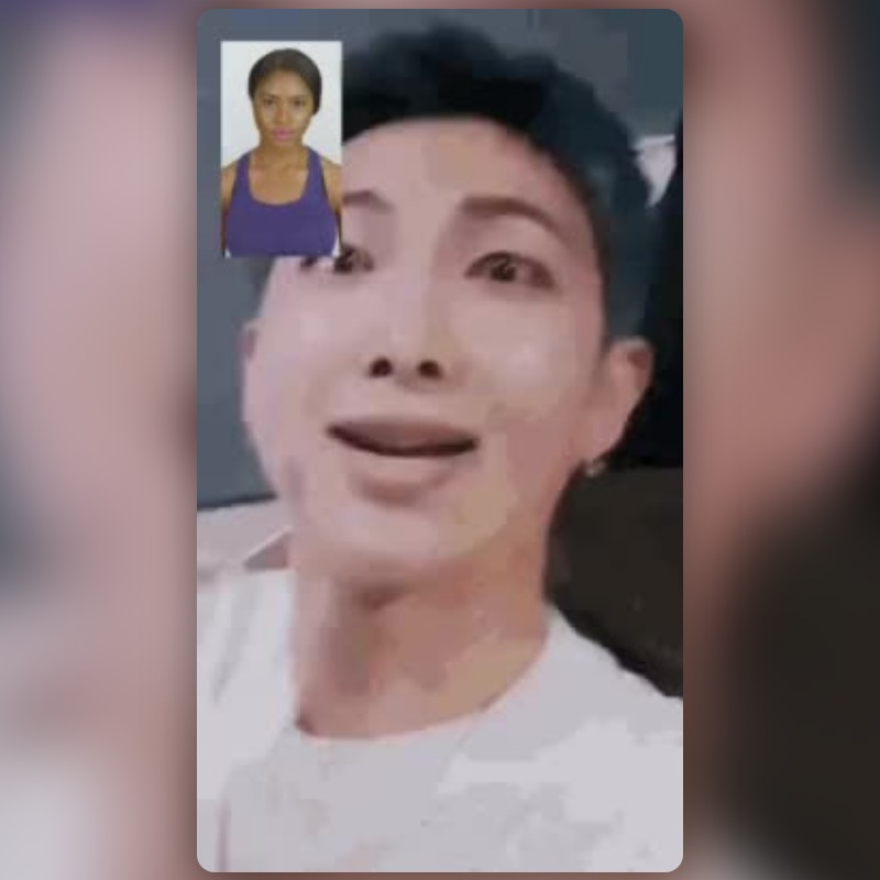 Facetime RM BTS Lens by Nortendo - Snapchat Lenses and Filters