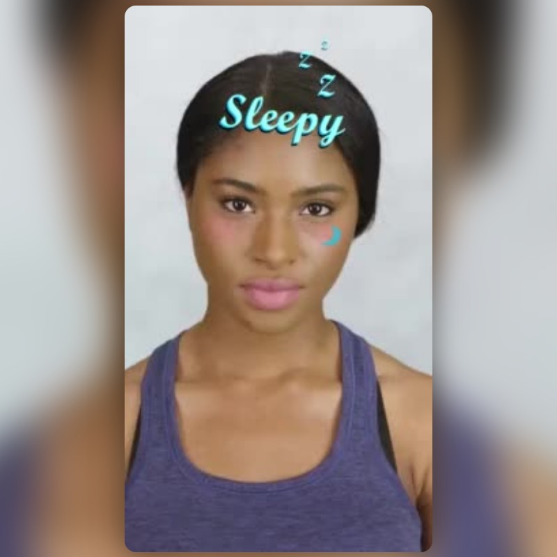 Sleepy Lens By Barnnathy - Snapchat Lenses And Filters