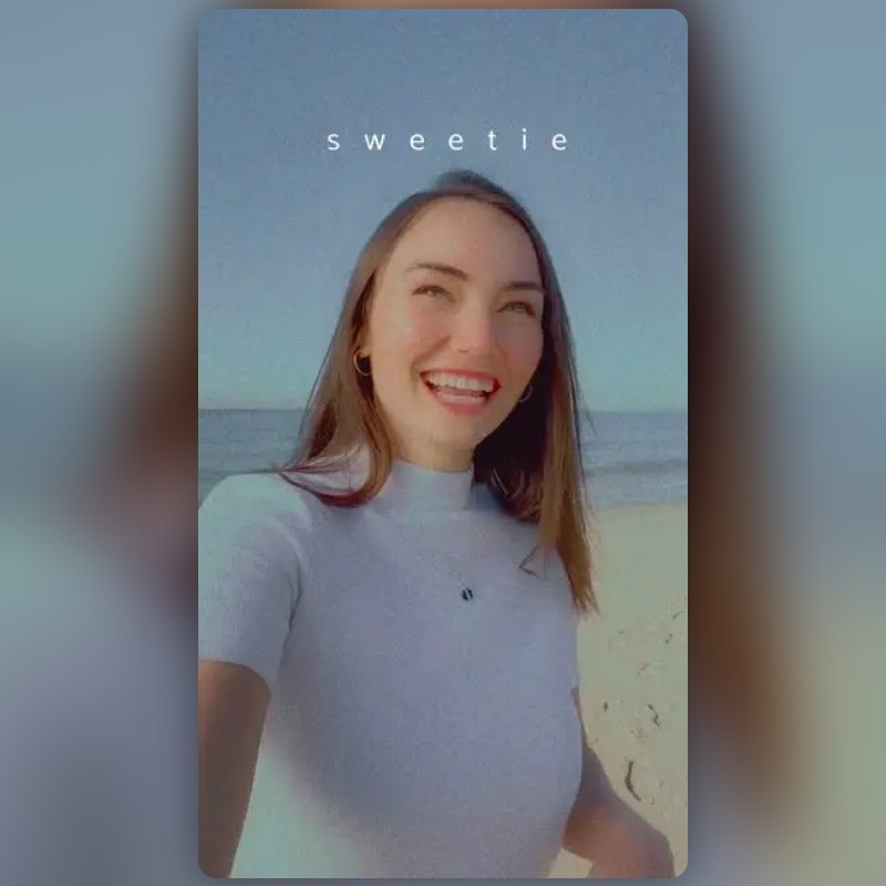 Sweetie Lens by Snapchat Snapchat Lenses and Filters