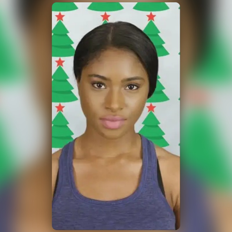 Christmas Tree Lens by A V Snapchat Lenses and Filters