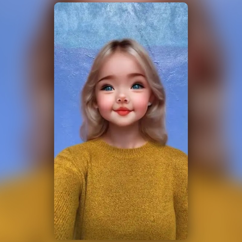 Cartoon Kid 1 Lens by Snapchat Snapchat Lenses and Filters
