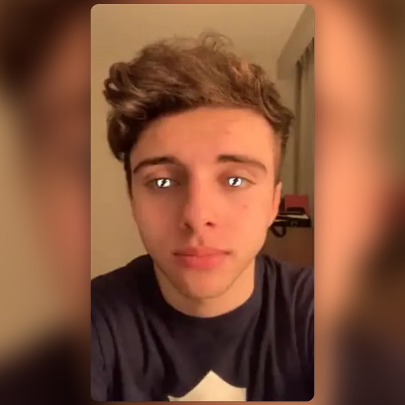 Lightning Eyes Lens by Chris Snapchat Lenses and Filters