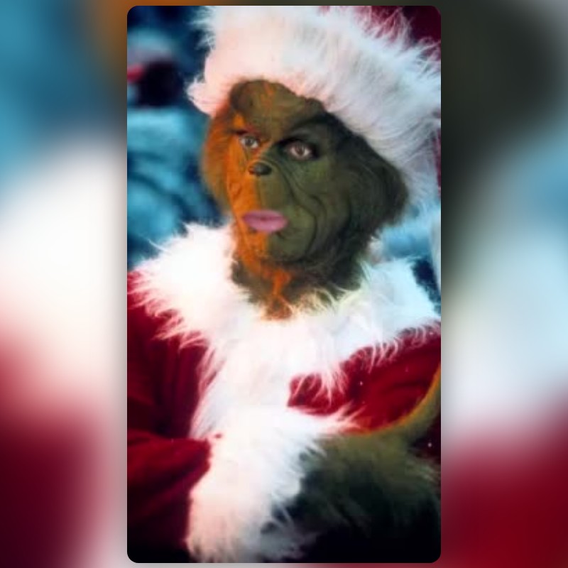 Grinch Lens by Ritika - Snapchat Lenses and Filters