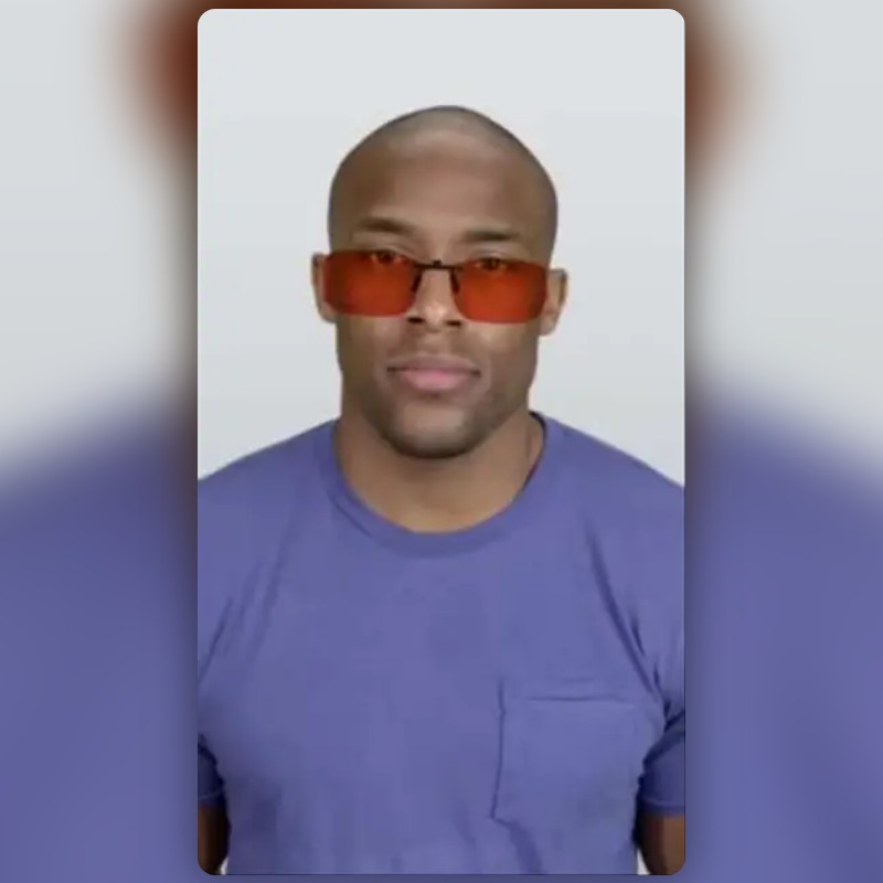 Orange Glasses Lens by Antonio Impastato🇮🇹 Snapchat Lenses and Filters