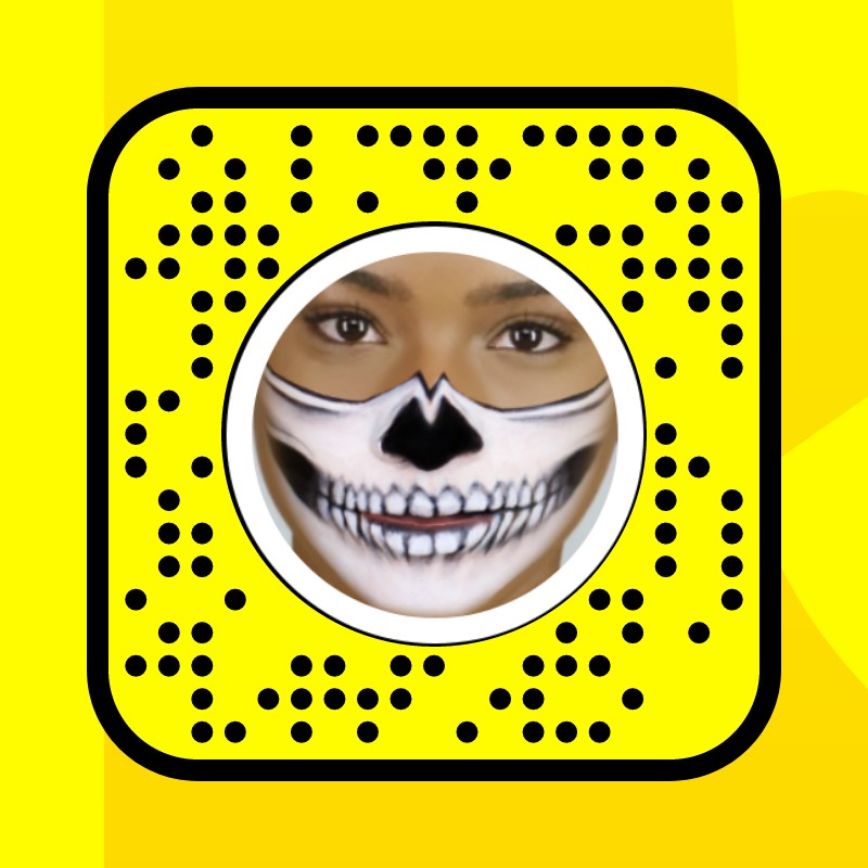 Half Skull Lens by Dhiman Productions - Snapchat Lenses and Filters