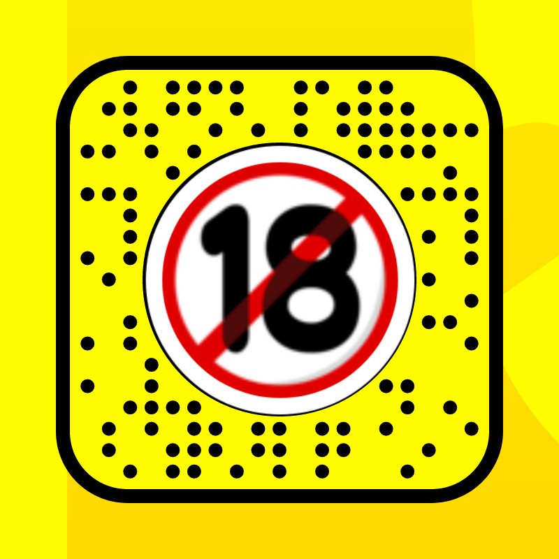 18 Plus Glasses Lens by ¿Elis? Snapchat Lenses and Filters