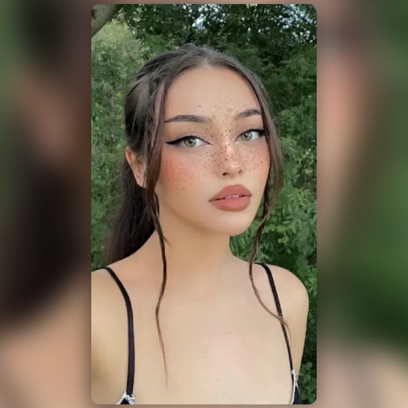  Pretty Freckles Lens by Francis💋 - Snapchat Lenses and Filters