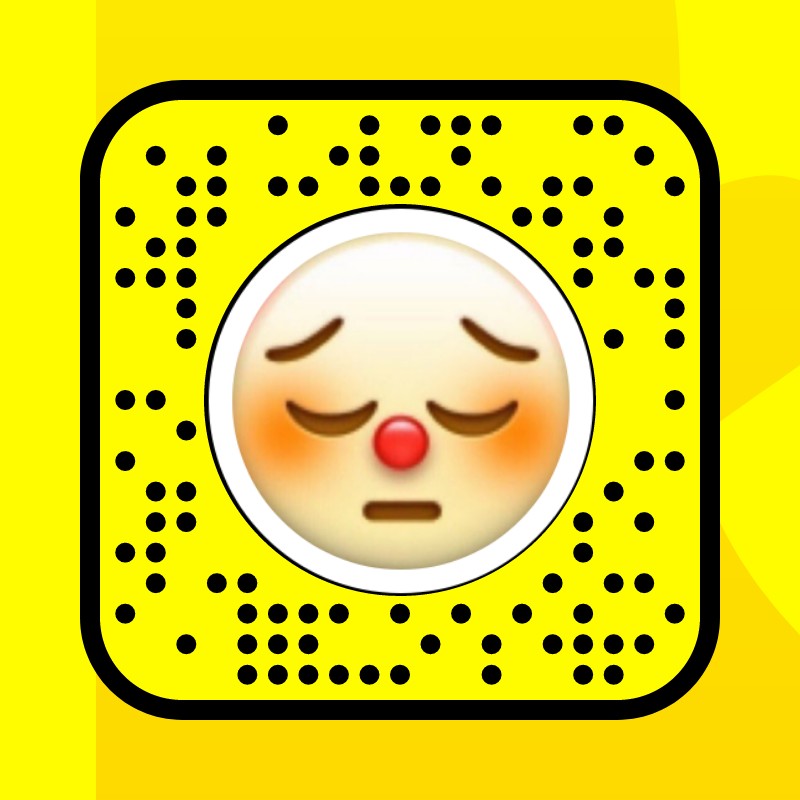sad clown Lens by molly Snapchat Lenses and Filters