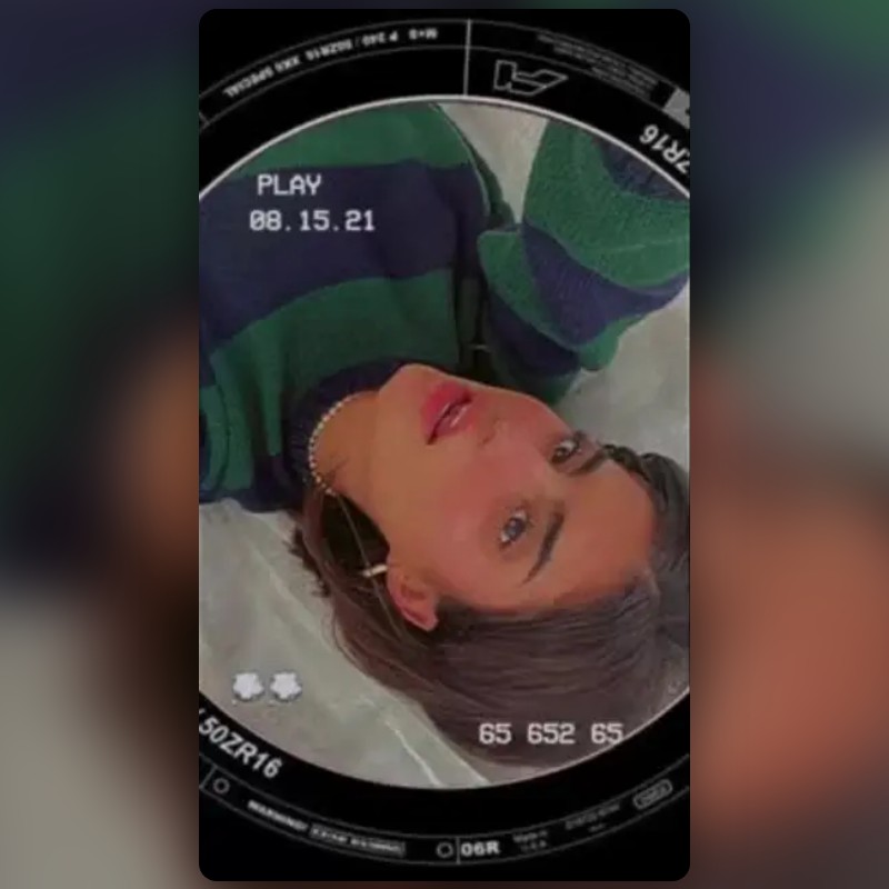 VHS Lens by Sneha Ahlawat Snapchat Lenses and Filters
