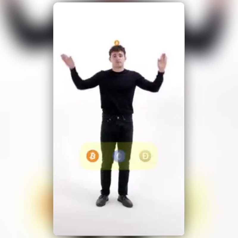 Bitcoin Price Lens by David Cristi - Snapchat Lenses and Filters
